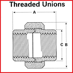 Threaded Union Manufacturer & Trader